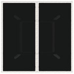 vidaXL Ensemble de salle à manger pour jardin 5 Pièces Gris Poly rotin