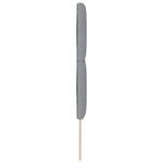vidaXL Tête de lit avec des lumières à LED Gris clair 160 cm tissu