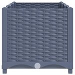 vidaXL Lit surélevé 120x40x38 cm Polypropylène