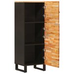 vidaXL Buffet de Rangement avec étagère Marron 40 x 33 x 110 cm