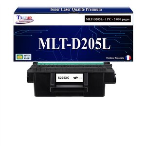 T3AZUR - Toner compatible avec Samsung MLT-D205L MLTD205LL pour Samsung SCX5637 SCX5637FR SCX5637HR SCX5737 SCX5737FD SCX5737FW SCX5737FX SCX5739FW