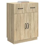 vidaXL Buffet Chêne Sonoma 66 x 34 5 x 87 cm Bois d'ingénierie