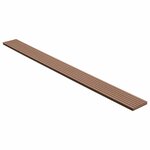 vidaXL Planche de terrasse 20 Pièces Marron Clair WPC