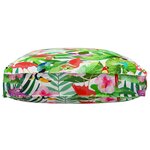 vidaXL Coussin Floral Multicolore 120 x 80 x 12 cm Tissu Oxford
