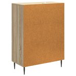 vidaXL Buffet Chêne Sonoma 66 x 34 5 x 89 5 cm Bois d'ingénierie