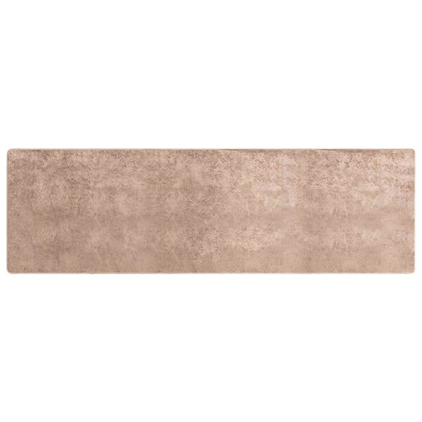 vidaXL Coureur de Tapis MARSA Sable 80 x 250 cm Polyester et PVC