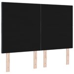 vidaXL Tête de lit en velours gris foncé avec design de blocs en diamant - 160 cm