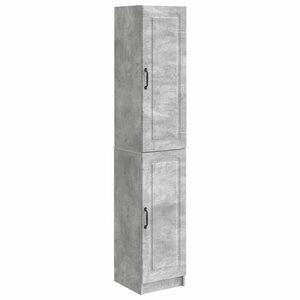 vidaXL Ensemble de Meubles 2 Pièces Gris béton Bois d'ingénierie