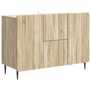 vidaXL Buffet Chêne Sonoma 89 x 34 5 x 62 cm Bois d'ingénierie