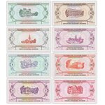 Billets de Collection LOT 8 billets Ural Francs 1991 - Oural / Russie - Neuf -  5 10 20 50 100 500 1000 ural francs