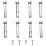 vidaXL Auvent latéral rétractable Rouge 220x1000 cm