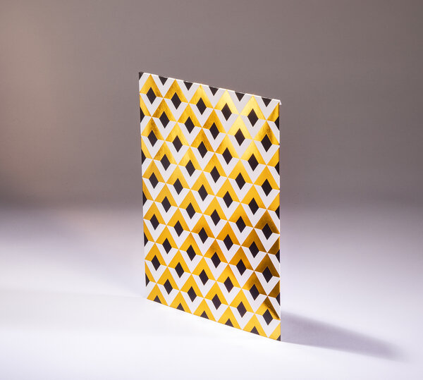 Pochette cadeau - motifs géométriques