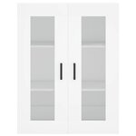 vidaXL Armoire murale blanc 69 5x34x90 cm