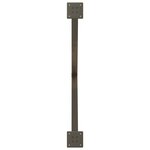 vidaXL Pieds de table à manger en forme de X  2 pièces  acier naturel  90 x (72-73) cm