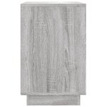 vidaXL Buffet sonoma gris 102x35x55 cm bois d'ingénierie