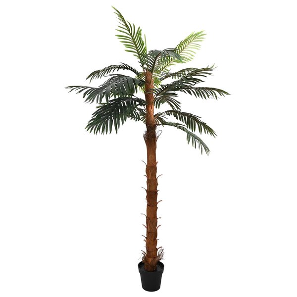 vidaXL Arbre Cocuspalm artificiel Vert 70 x 20 x 200 cm