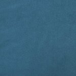 vidaXL Cadre de lit sans matelas bleu 140x190 cm velours