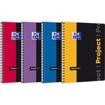 Cahier Etudiant PROJECTBOOK 200 p 5x5 23 3x29 8cm 90g coloris aléatoire OXFORD