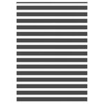 vidaXL Store zèbre noir 160x230 cm largeur du tissu 155 9 cm polyester