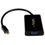 Startech.com adaptateur vidéo mini displayport vers vga avec audio - m/f - 1920x1200 / 1080p - noir