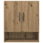 vidaXL Armoire murale chêne artisanal 60x31x70 cm bois d'ingénierie