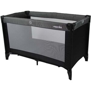 Lit parapluie SODA jusqu'à 15 kg + Sac de transport - Black/grey