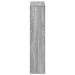 vidaXL Bibliothèque sonoma gris 63x20x90 cm bois d'ingénierie