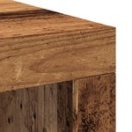 vidaXL Table basse vieux bois 102x50x35 cm bois d'ingénierie