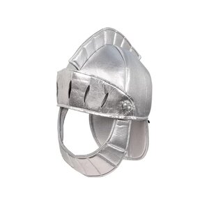 Casque de chevalier argentee - Ramon