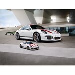 Porsche puzzle 3d 911 r - ravensburger - véhicule 108 pieces - sans colle - des 8 ans