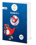 Monnaie de 10€ en argent - Mascotte - Jeux Olympiques 2024 Rugby à 7 - Millésime 2023