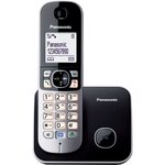 Panasonic KX-TG6811 Solo Téléphone Sans Fil Sans Répondeur Noir