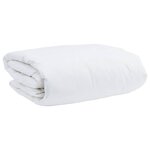 vidaXL Couettes & Duvets Blanc 135 x 220 cm Bas