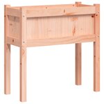 vidaXL Jardinières avec pieds 70x31x70 cm bois massif douglas