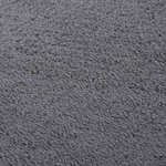 vidaXL Tapis shaggy anthracite 240x340 cm polyester