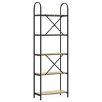 vidaXL Étagère Chêne sonoma 60 x 30 x 183 cm Bois d'ingénierie