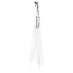 vidaXL Filets à foin 2 Pièces carré blanc 75x75 cm PP