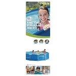 Intex Piscine Metal Frame 366 x 76 cm 28210NP