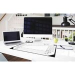 Sous-mains avec bloc de calendrier 59 x 42 cm Noir DURABLE