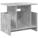 vidaXL Meuble TV 2 Pièces Gris béton 50 x 35 x 45 cm Bois d'ingénierie