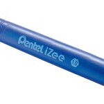 Stylo à bille rétractable izee  bleu x 12 pentel