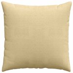 vidaXL Coussins de canapé 2 Pièces Vert gris 60 x 60 cm