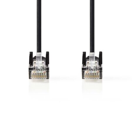 NEDIS Cat 5e UTP Network Cable - RJ45 Male - RJ45 Male - 5.0 m - Noir