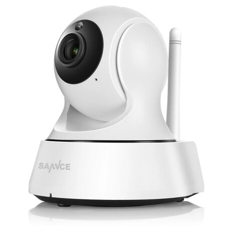 Caméra de surveillance WIFI Full HD 2K rotative avec détection IA Sannce