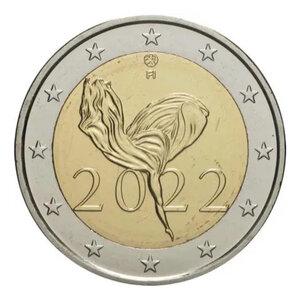 2 euros commémorative Finlande 2022 - Ballet national.