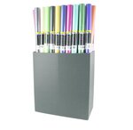 Présentoires de 50 rouleaux papier cadeau kraft 3x0 70m en assortiment clairefontaine