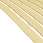 vidaXL Latte de rechange pour sommier avec 24 lattes 100 x 200 cm