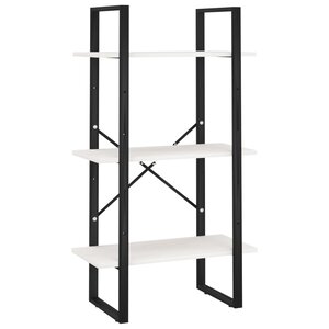 vidaXL Étagère de rangement Blanc 60x30x105 cm Bois de pin massif