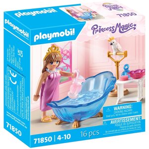 PLAYMOBIL 71850 - Salle de bain royale avec princesse et accessoires