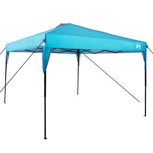 vidaXL Tente à abri 290 x 290 x 251 cm Bleu tissu